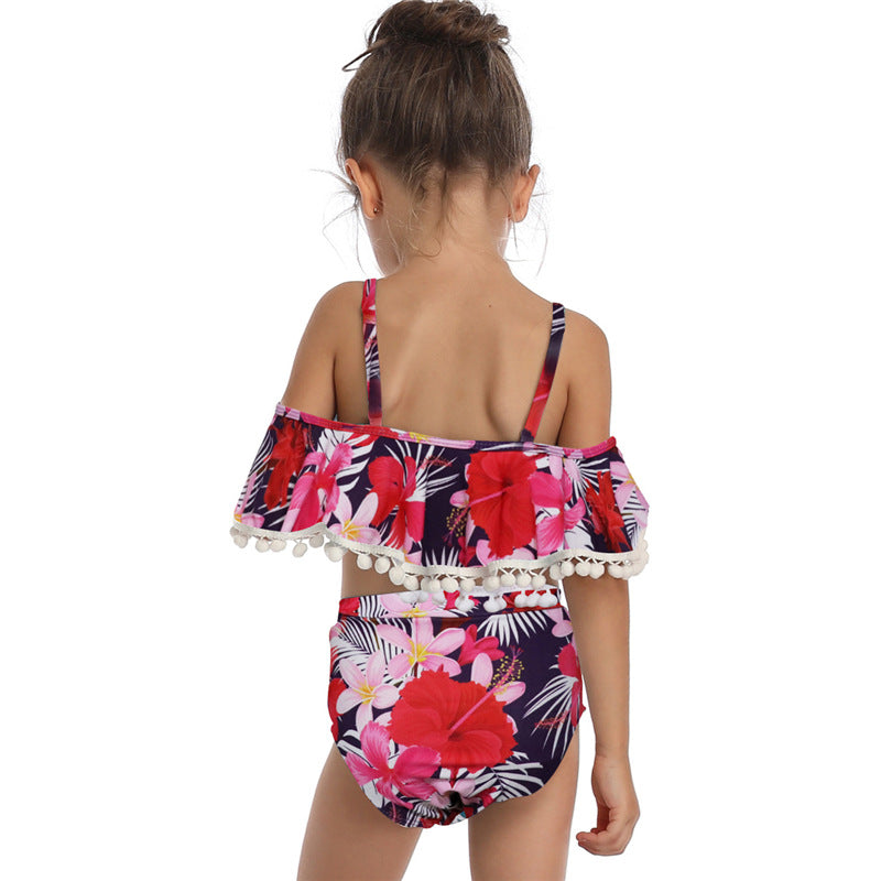 Girls' 2-piece bathing suit