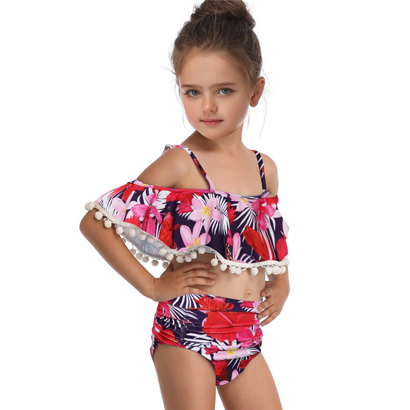 Girls' 2-piece bathing suit