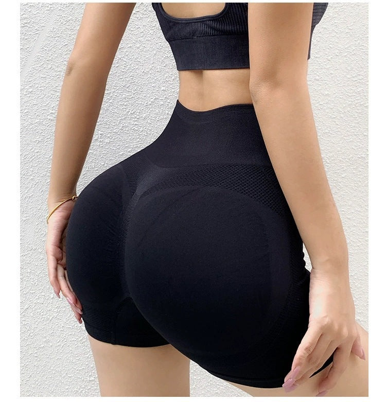 Women's Butt Lifting Yoga Shorts Workout High Waist Tummy Control scrunch Booty Pants
