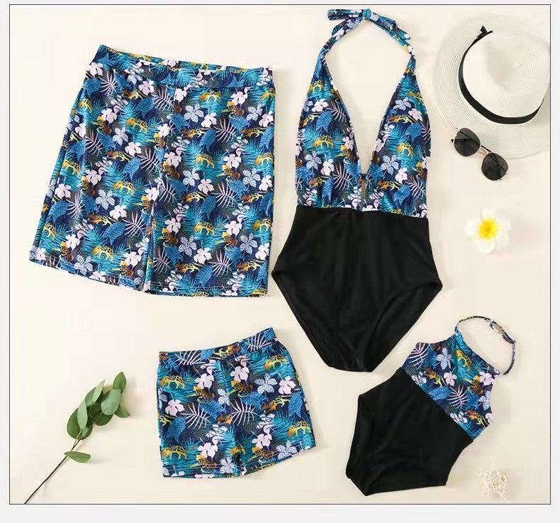 Family matching swimsuit set
