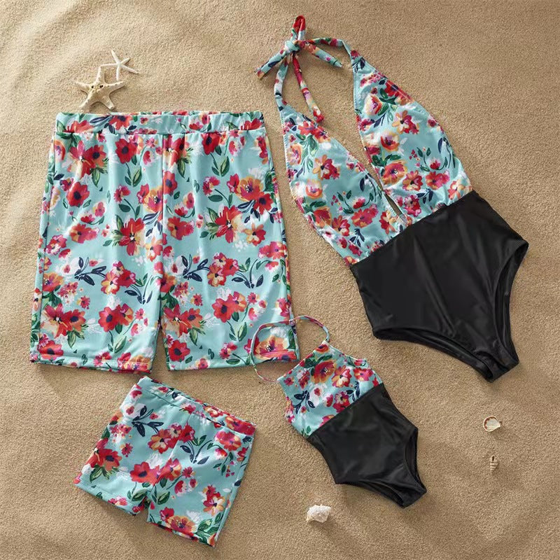 Family matching swimsuit set