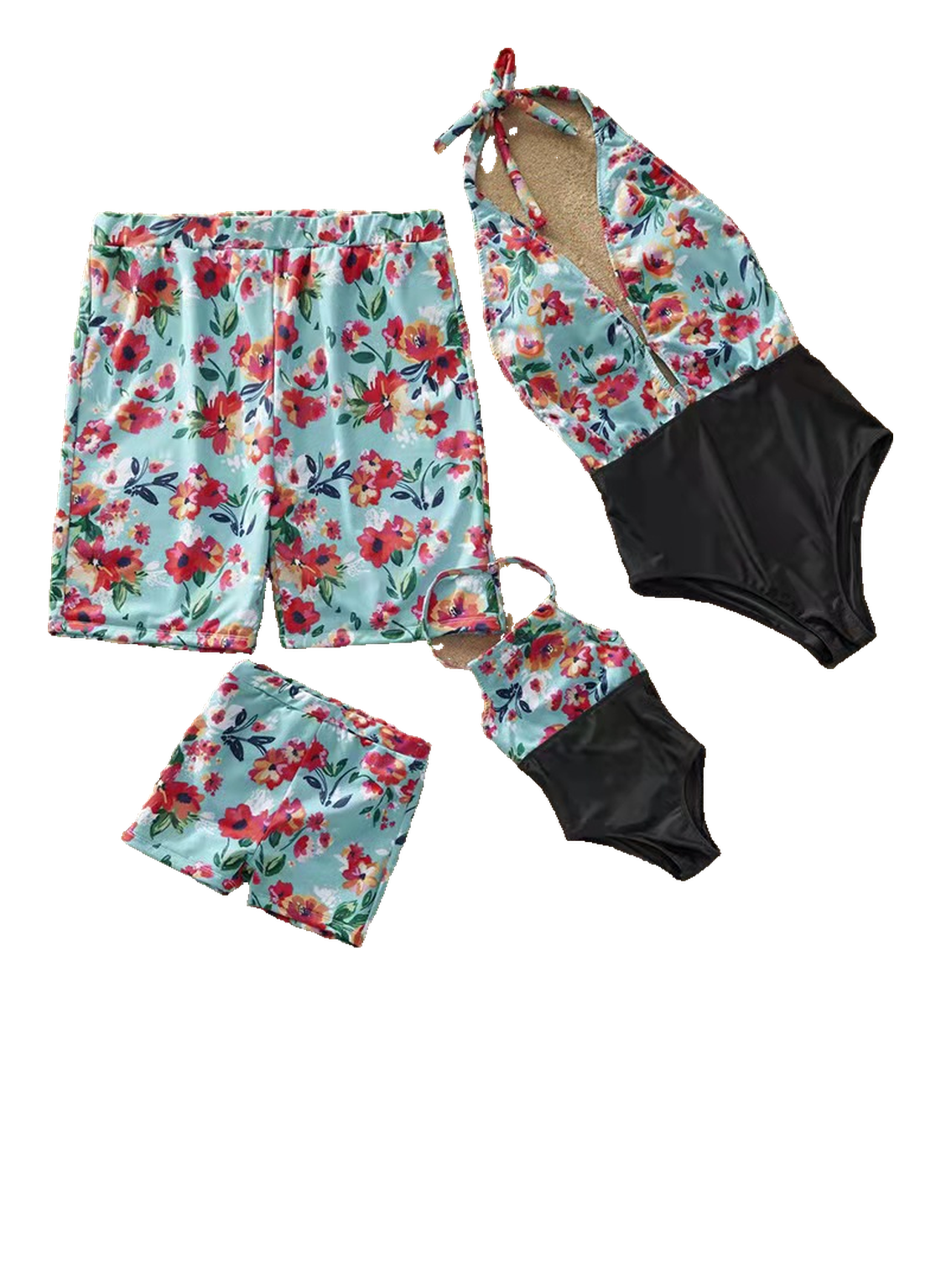 Family matching swimsuit set