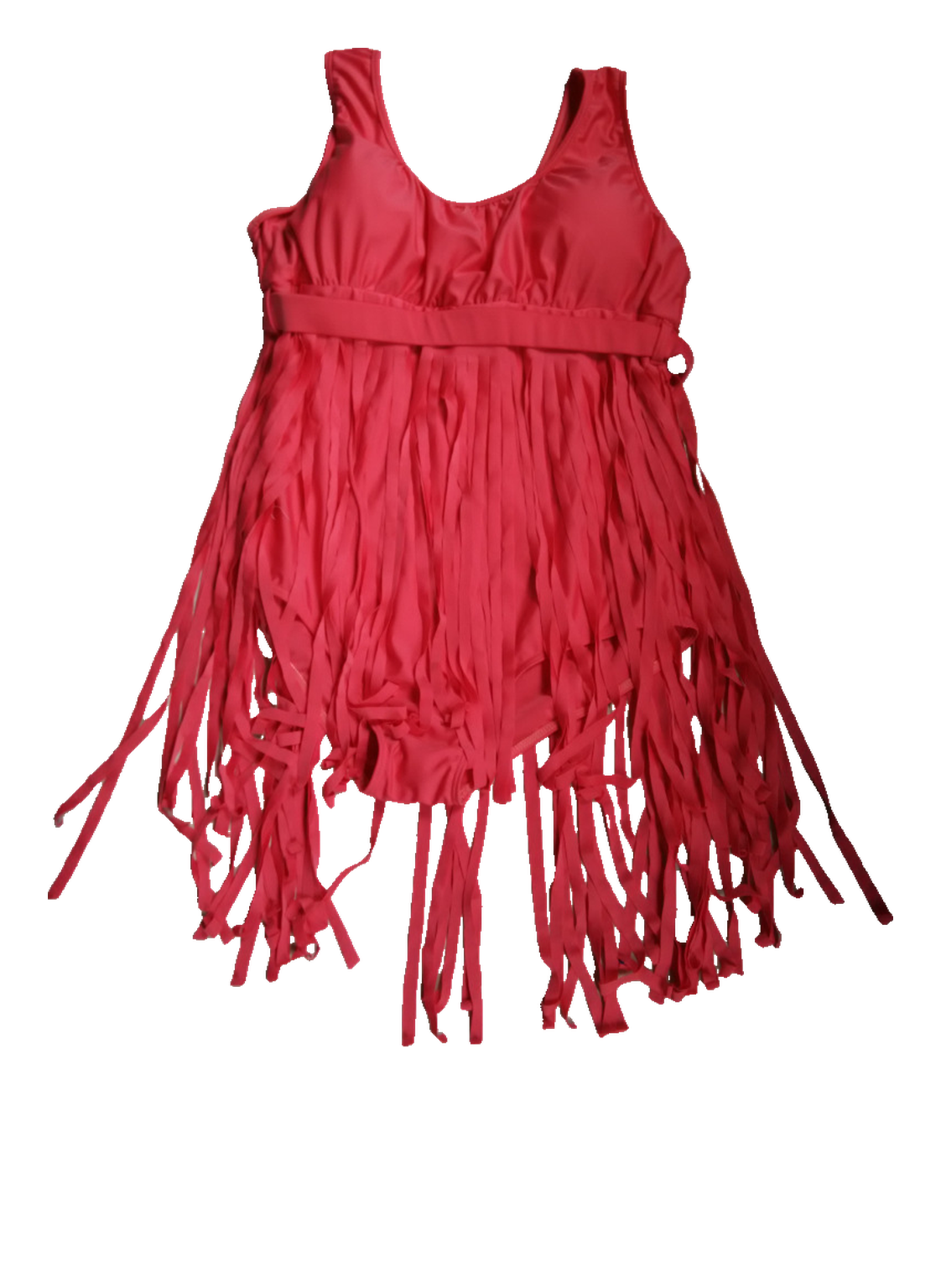 Women Plus size Slimming Underwire Tassels Swimwear