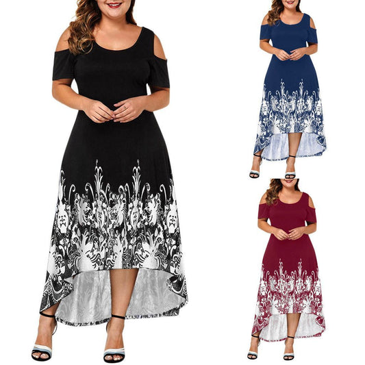 Women Plus Size Evening Party Summer Dress