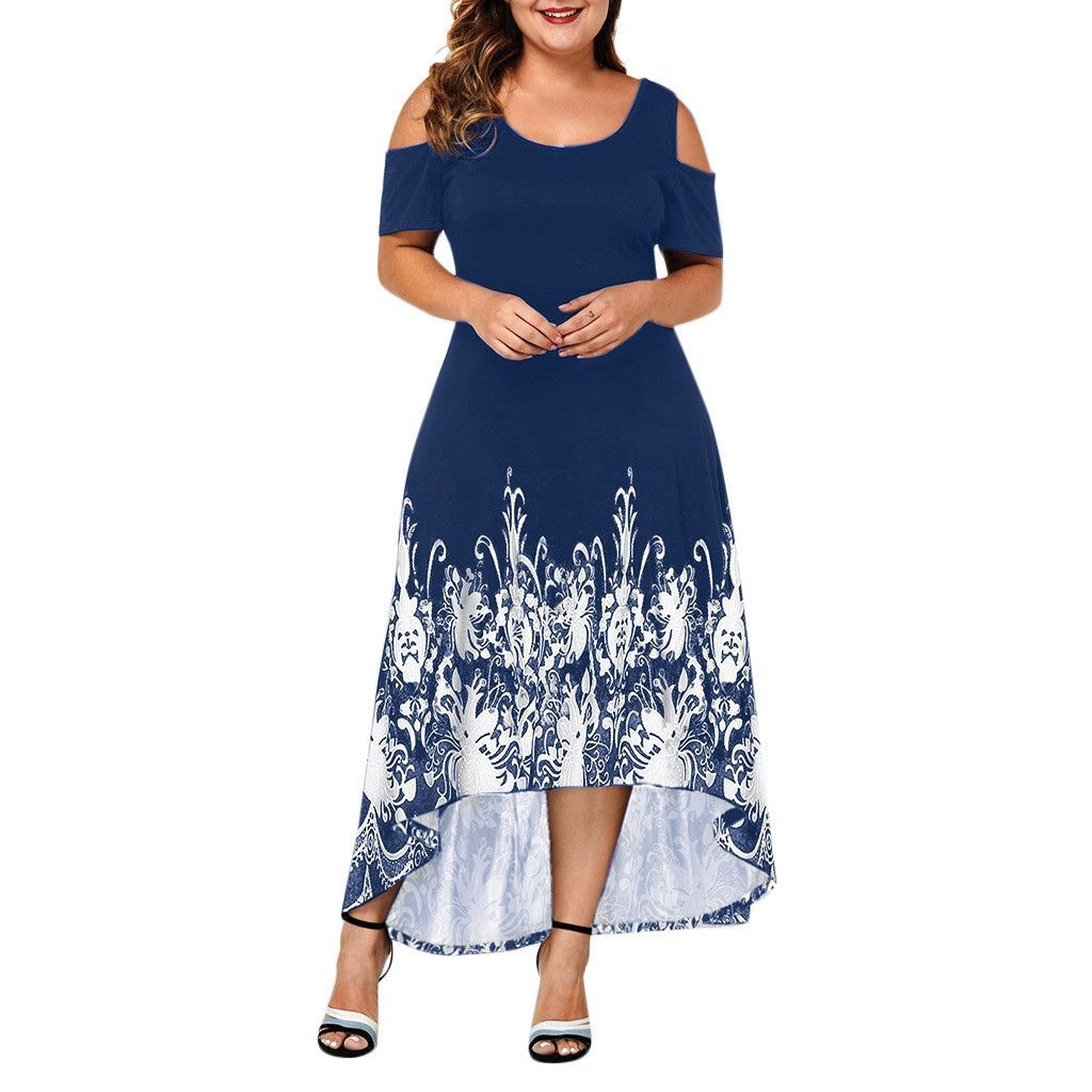 Women Plus Size Evening Party Summer Dress