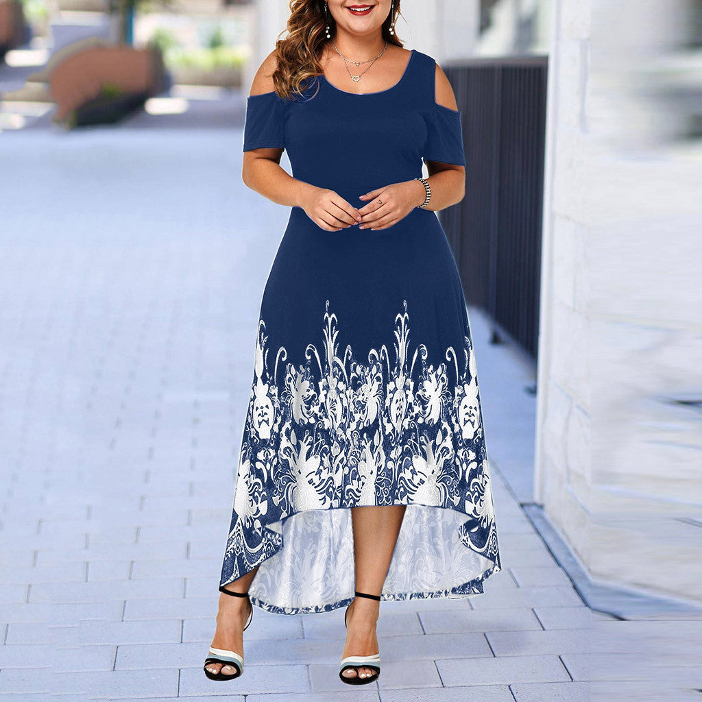 Women Plus Size Evening Party Summer Dress