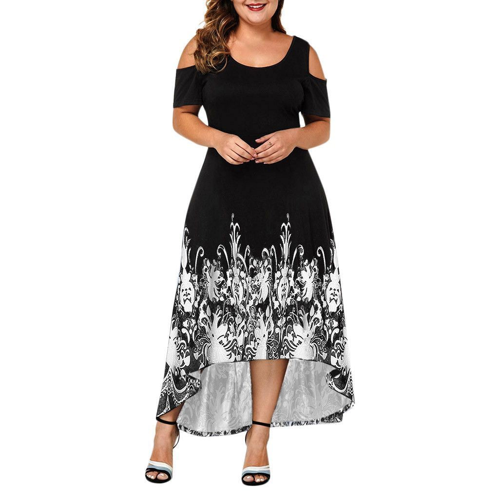 Women Plus Size Evening Party Summer Dress