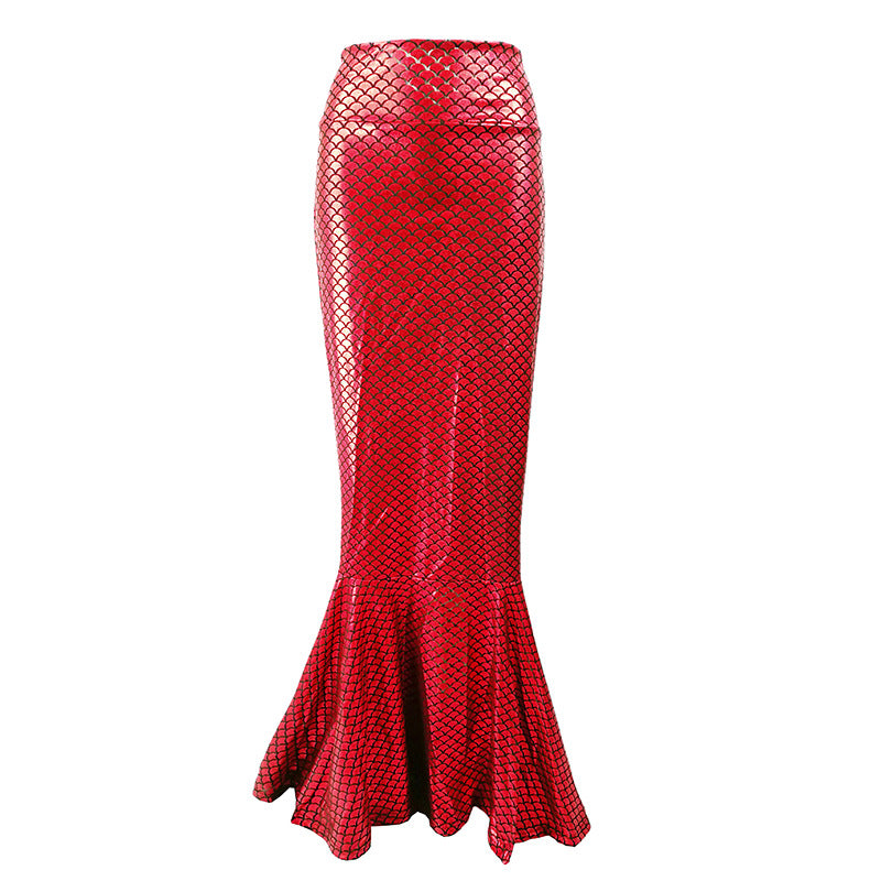 Sexy High Waist Mermaid Long Skirt