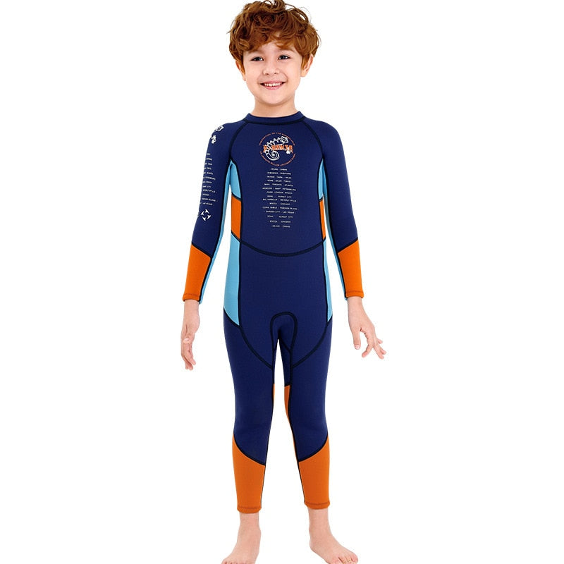 Children diving suit