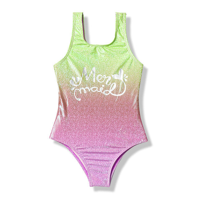 Girls' One Piece Swimsuit