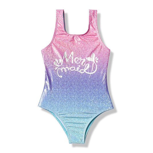 Girls' One Piece Swimsuit