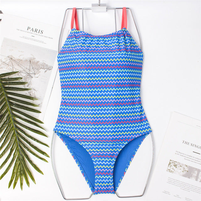 Girls' One Piece Swimsuit