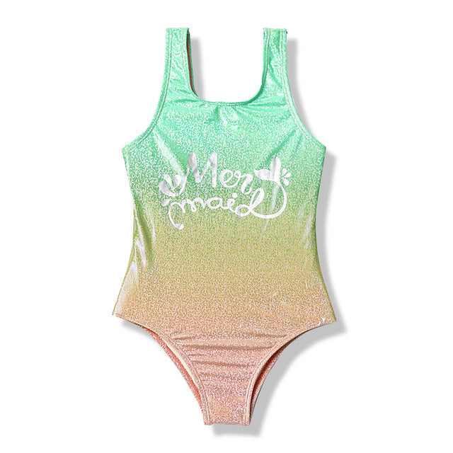 Girls' One Piece Swimsuit