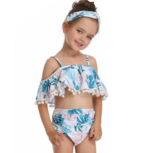Girls' 2-piece bathing suit
