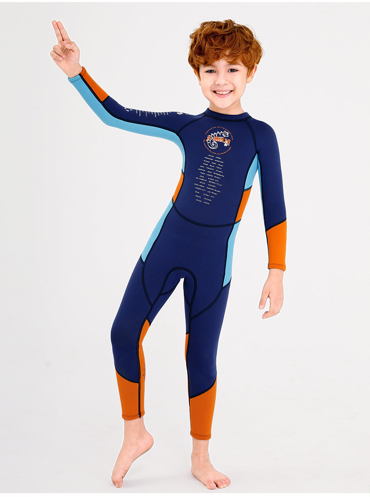 Children diving suit