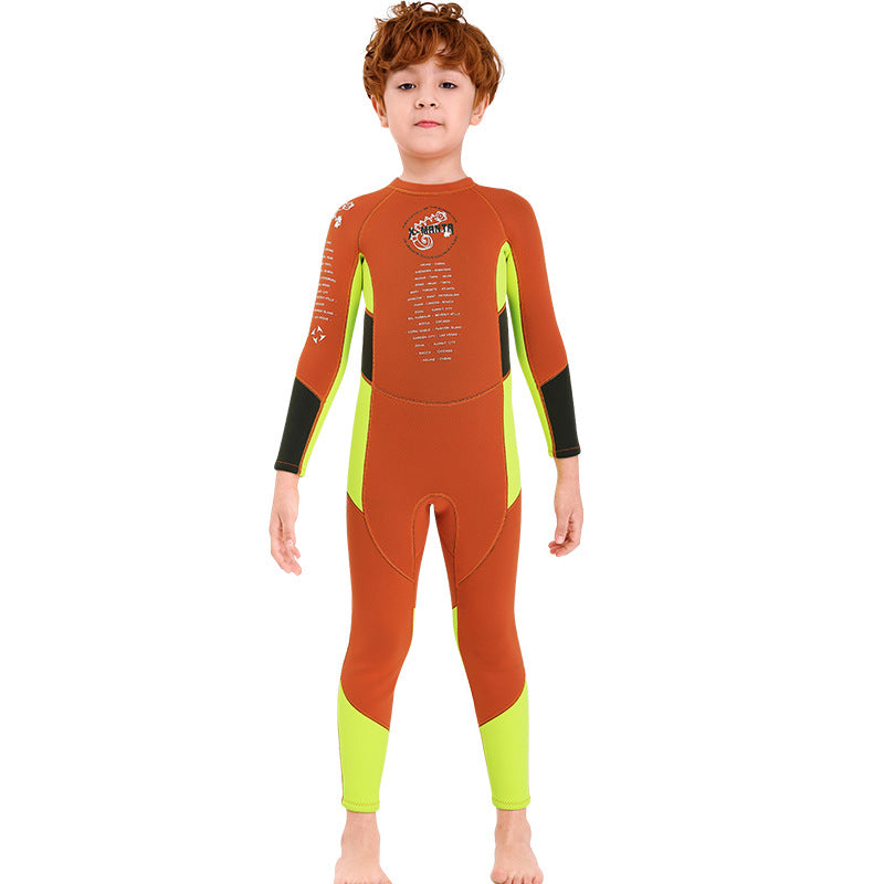 Children diving suit