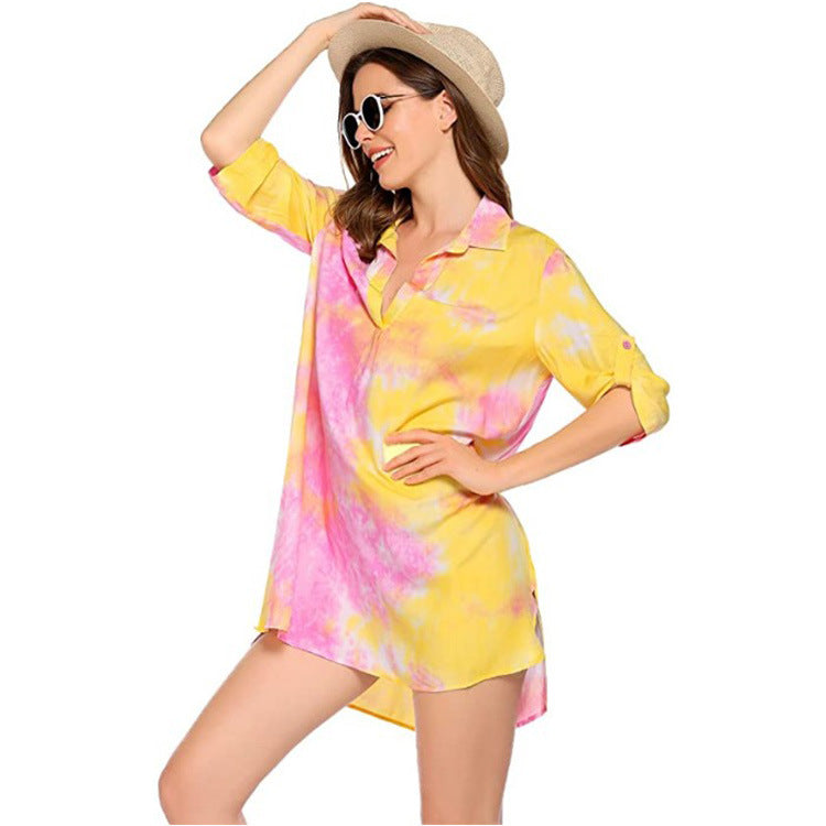 Women's Swimwear Beach Blouse