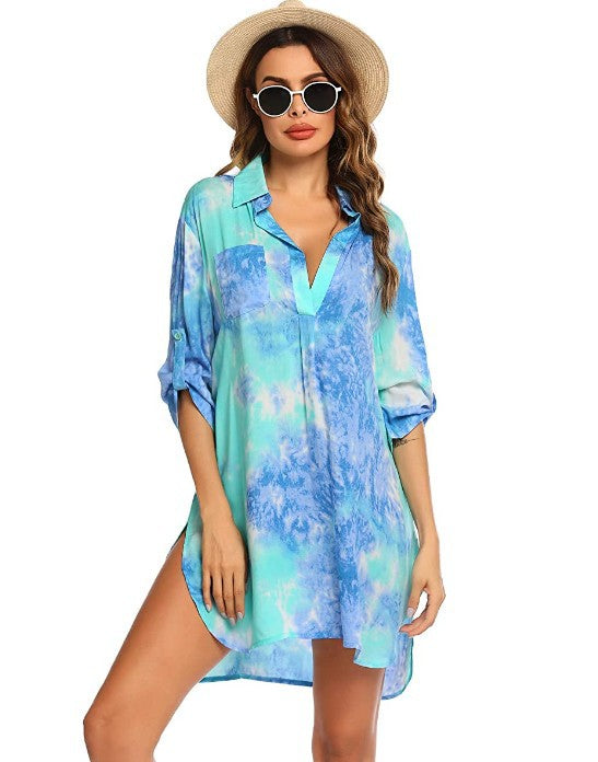 Women's Swimwear Beach Blouse