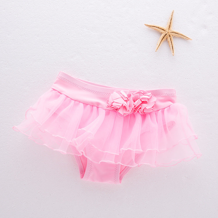 3-piece Pink Sling bathing suit - 2T