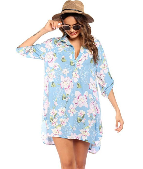 Women's Swimwear Beach Blouse