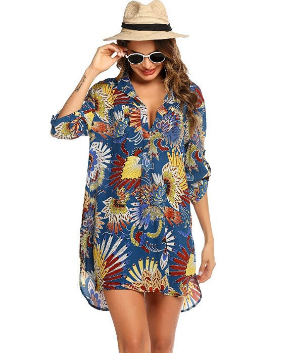 Women's Swimwear Beach Blouse