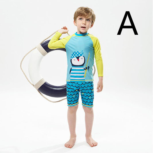 Children's Swimsuit Boys Split Boy Quick-Drying Swimsuit